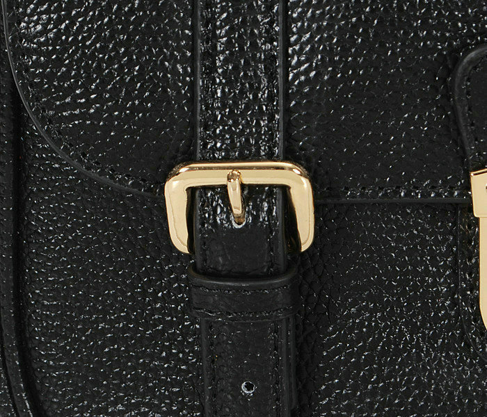 2014 Prada calfskin flap bag BN0963 black